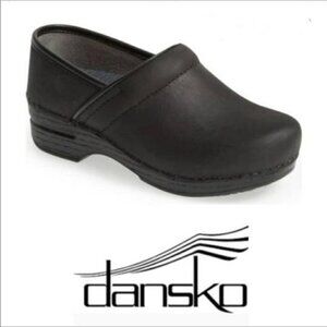 Scandi Girl Dansko Professional Comfort Nursing‎ Clog Size Narrow 40 Black